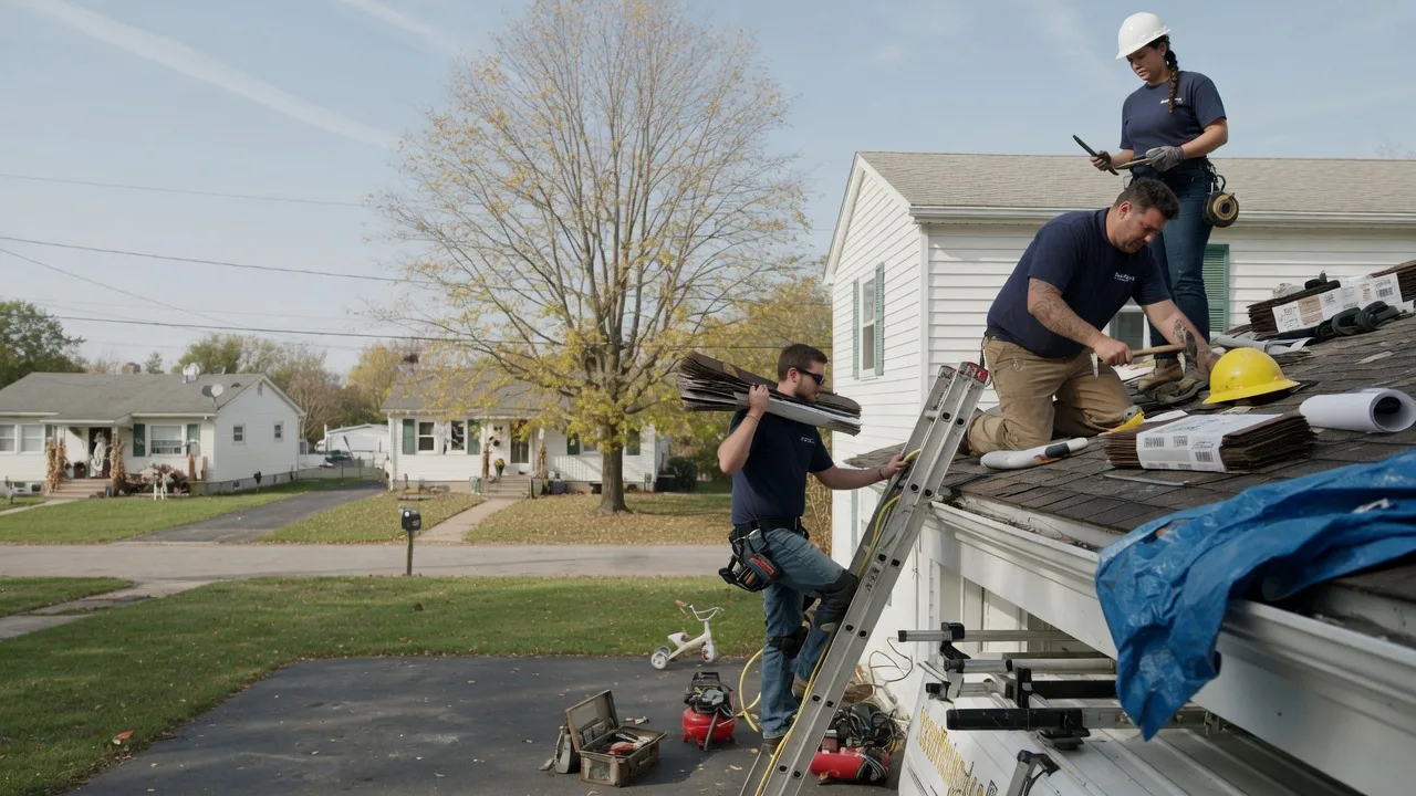 Local Roofing Contractors in Gnadenhutten, OH near me